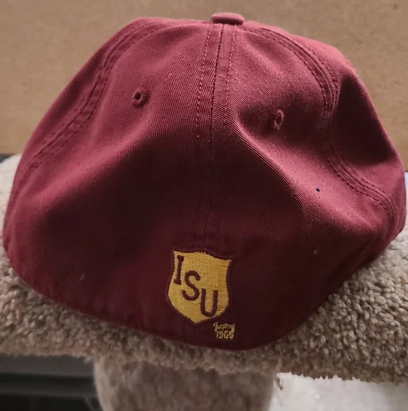 Iowa State University Cyclones Red 47 Brand Fitted Hat XL - Picture 3 of 7